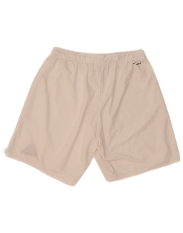 Adidas Hombre Aeroready Sport Shorts Medio Blanco Poliéster