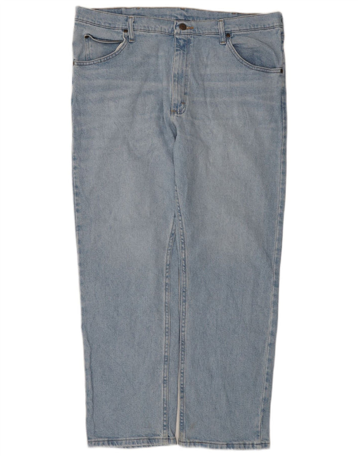 Vaqueros Wrangler Hombre Rectos W38 L30 Algodón Azul