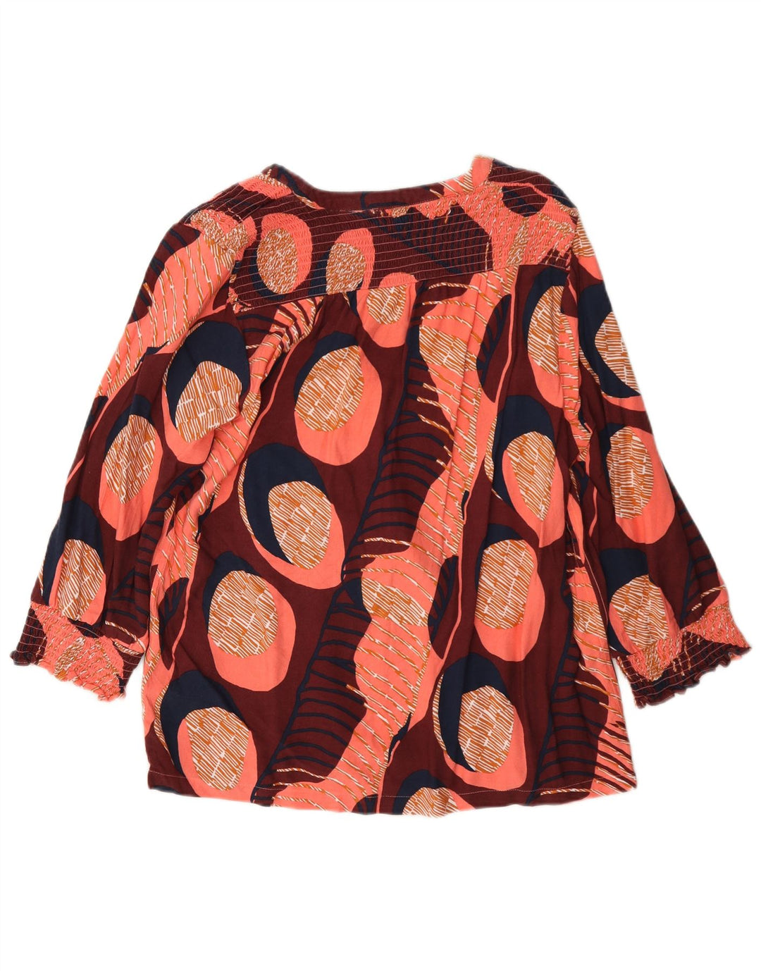 Blusa para mujer de White Stuff, talla grande, multicolor, geométrica