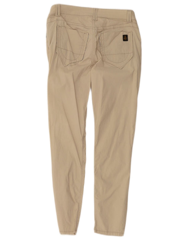 Refrigiwear Pantalones informales ajustados Sixty spa para mujer W29 L26 Algodón beige