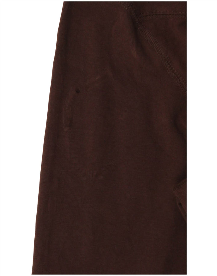 FILA Chaqueta de chándal para mujer UK 16 Large Brown Cotton