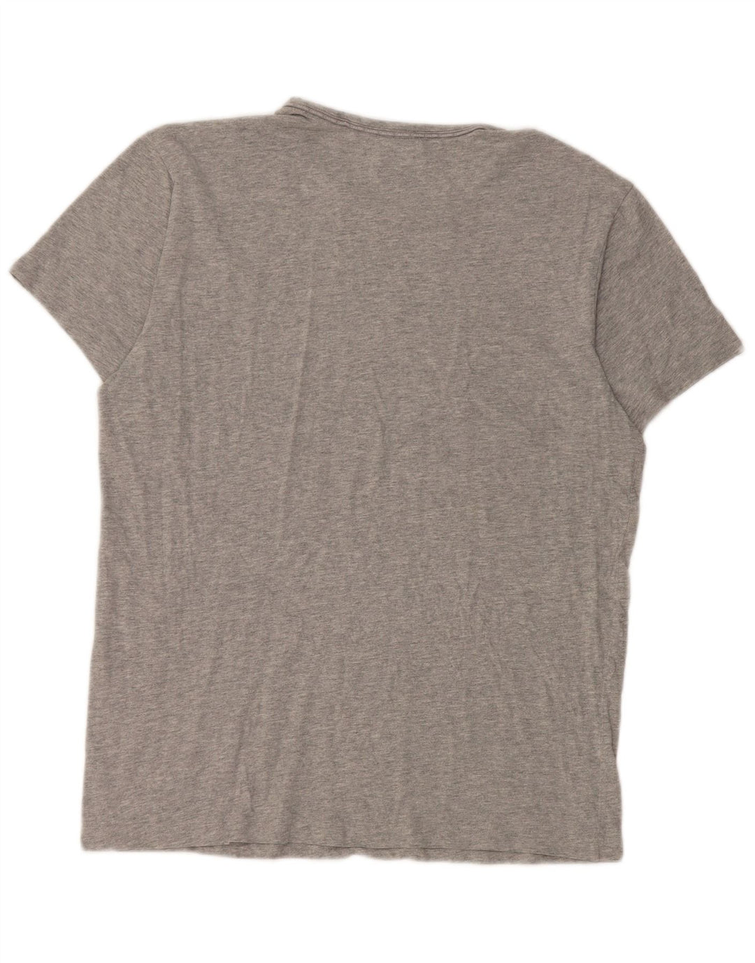 Camiseta Calvin Klein para hombre Top de algodón moteado gris medio