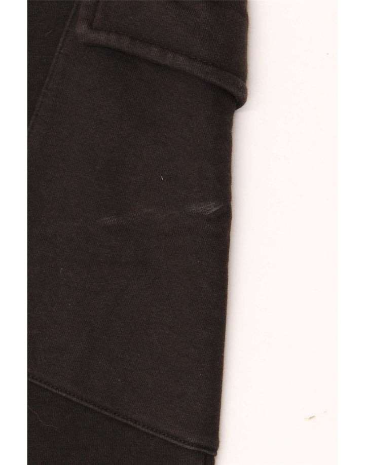 Ellesse Hombre Cargo Chándal Pantalones Joggers Large Algodón Negro