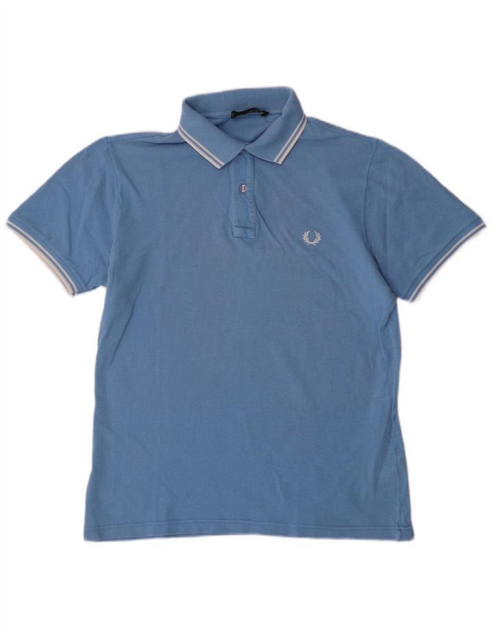 Polo Fred Perry Hombre Algodón Azul Medio