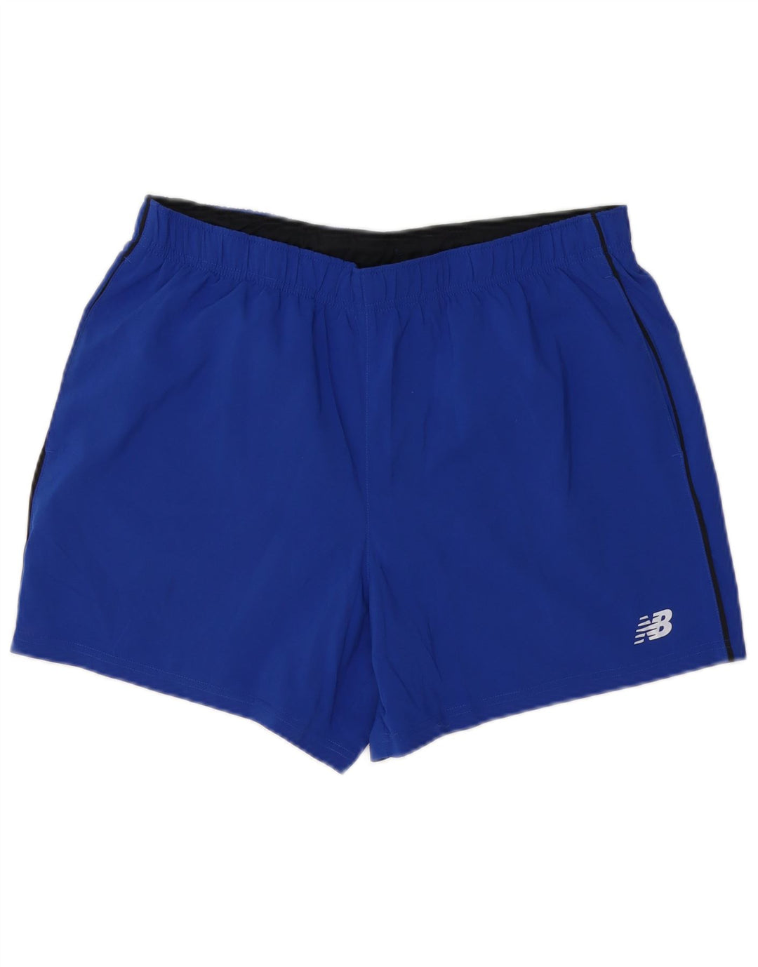 New Balance Pantalón corto deportivo para hombre Poliéster azul grande