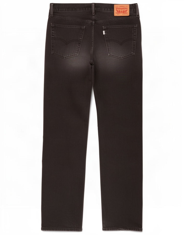Levi's Vaqueros rectos 514 para hombre W36 L32 Algodón negro