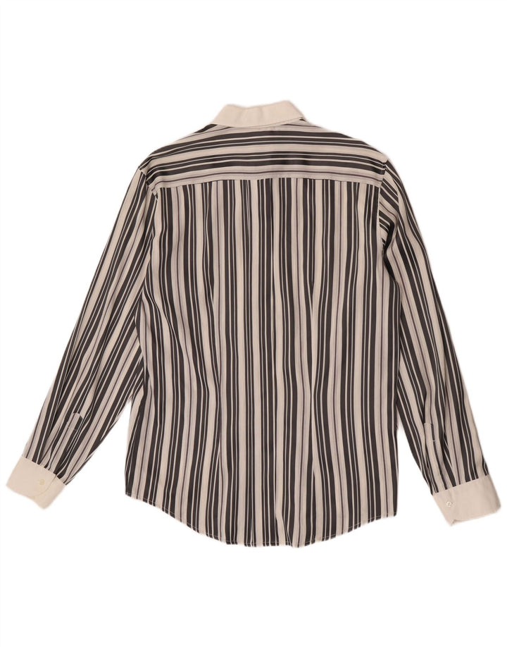 Naracamicie Camisa Hombre Grande Poliamida Rayas Blancas