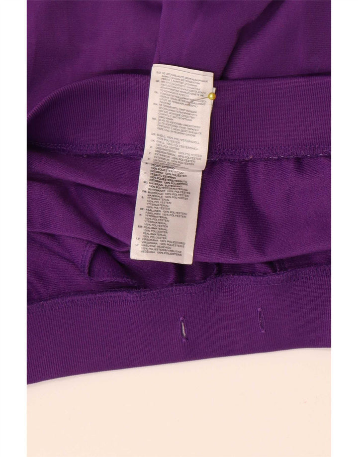 Adidas Pantalones de chándal para mujer UK 8/10 Small Púrpura Poliéster
