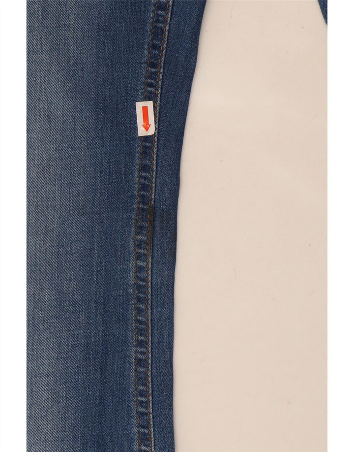 ZARA Vaqueros Acampanados Mujer EU 34 2XS W24 L34 Azul Algodón