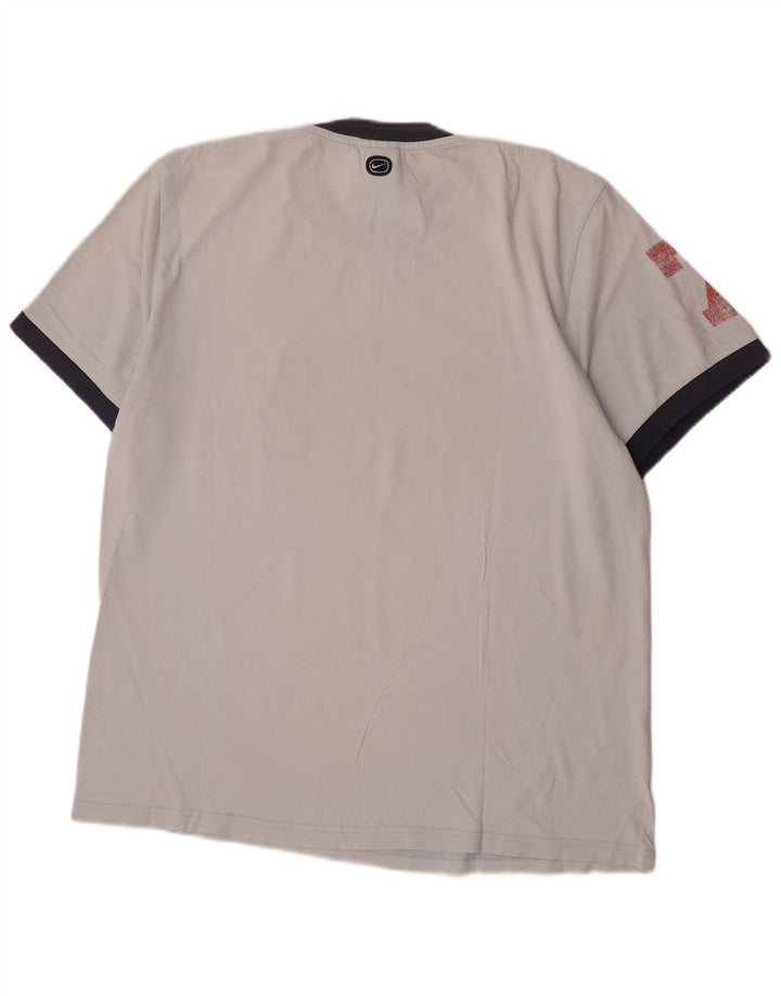 Nike Camiseta gráfica para hombre Top XL Blanco Algodón