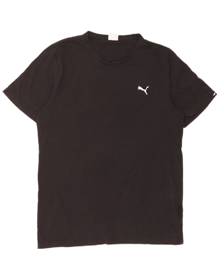 Puma - Camiseta para hombre, talla grande, color negro