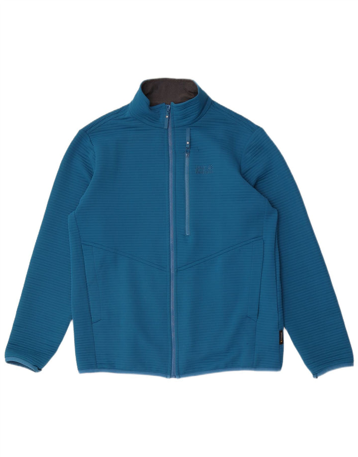 Jack Wolfskin Chaqueta de chándal para hombre UK 40/42 Large Azul Poliéster