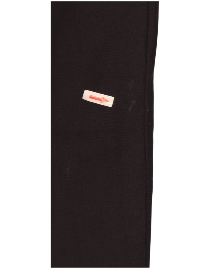 Dickies Pantalón chino recto para hombre W31 L32 Poliéster negro