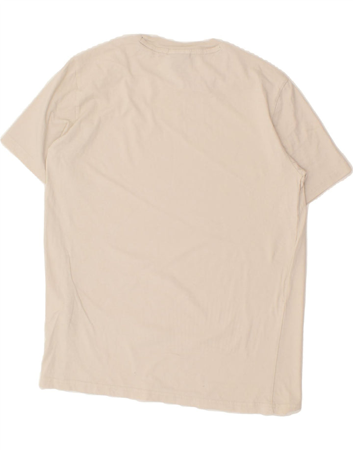 CHAMPION Mens T-Shirt Top Medium Beige Cotton Vintage Champion and Second-Hand Champion from Messina Hembry 