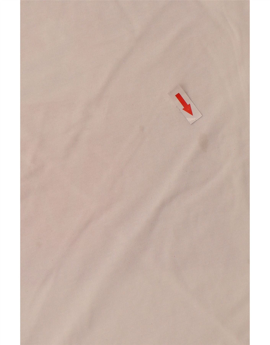 LEVI'S Camiseta gráfica para mujer Top UK 12 Medium White Cotton