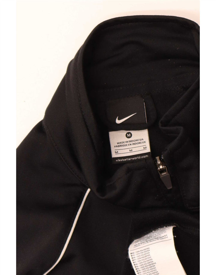 Nike - Chaqueta de chándal para hombre, color negro mediano, poliéster