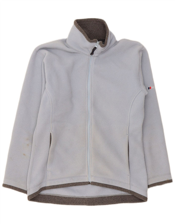 Berghaus Chaqueta polar extragrande para mujer UK 10 Small Blue Colourblock