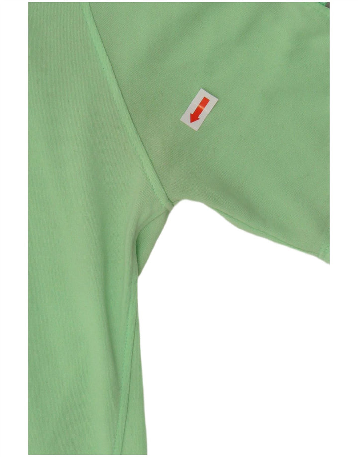 UNDER ARMOUR Hombre Camiseta gráfica Top Small Verde Colorblock Poliéster