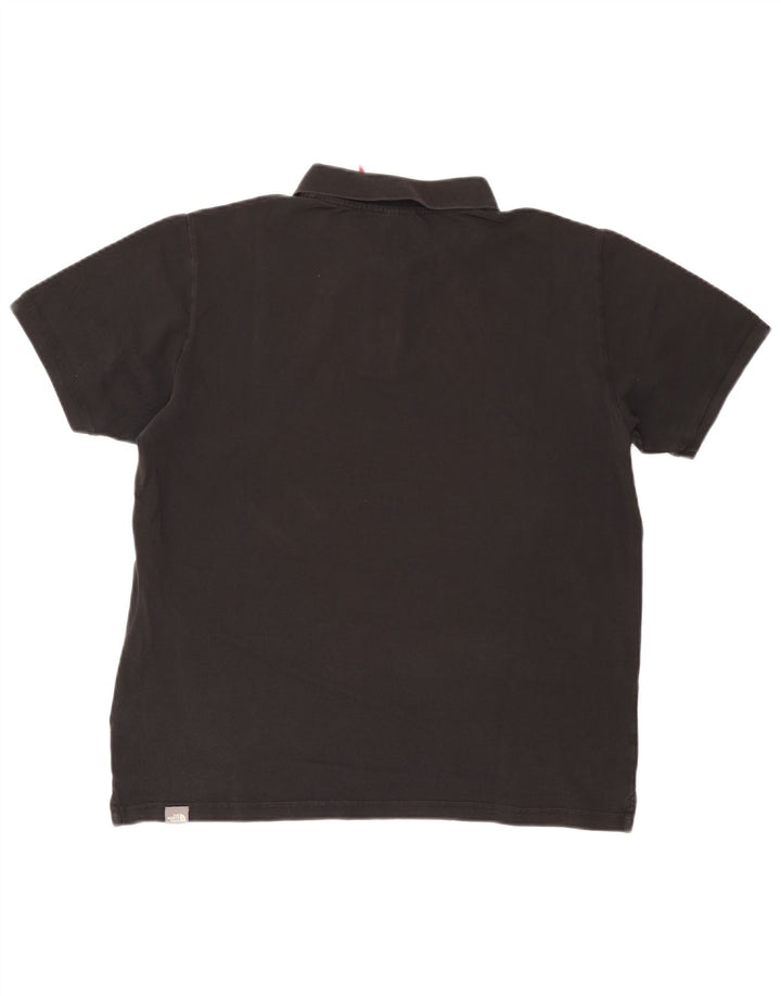 The North Face Polo Hombre Grande Algodón Negro