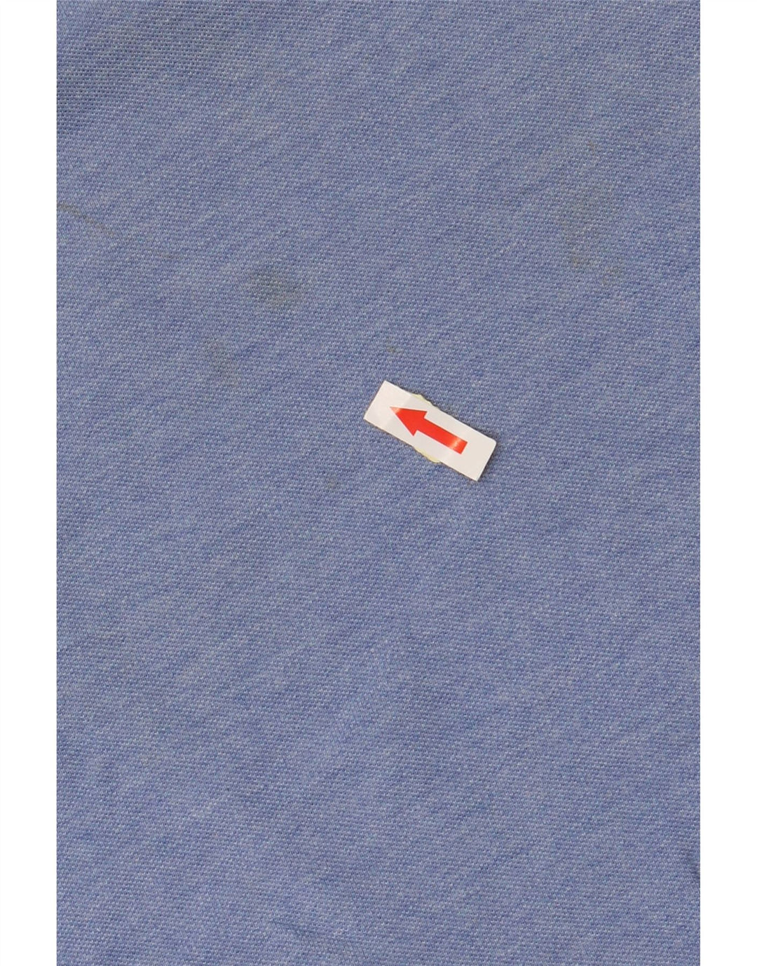 KAPPA Polo de manga larga para hombre de algodón azul grande