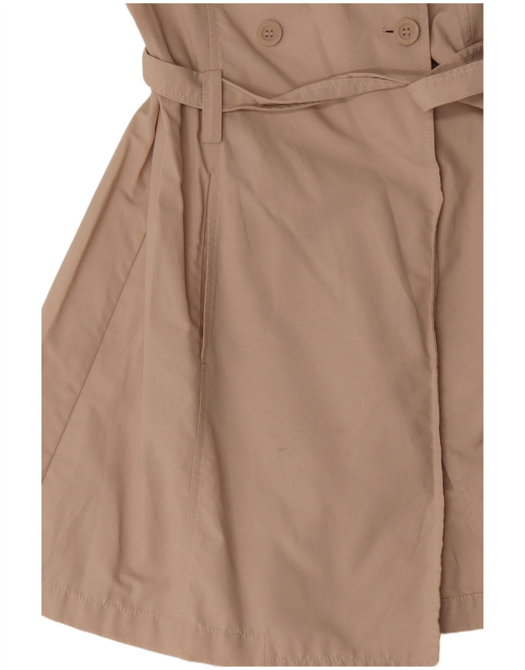 Gabardina Sisley Mujer IT 46 Grande Algodón Beige