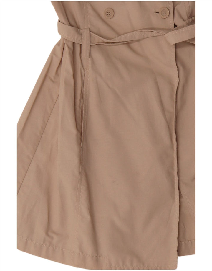 Gabardina Sisley Mujer IT 46 Grande Algodón Beige