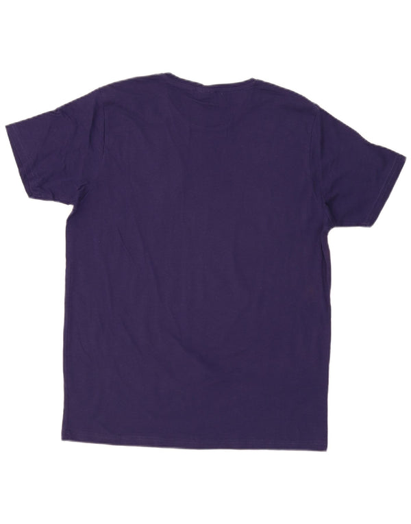 LOTTO Camiseta Mujer Top ES 40 XL Algodón Azul Marino