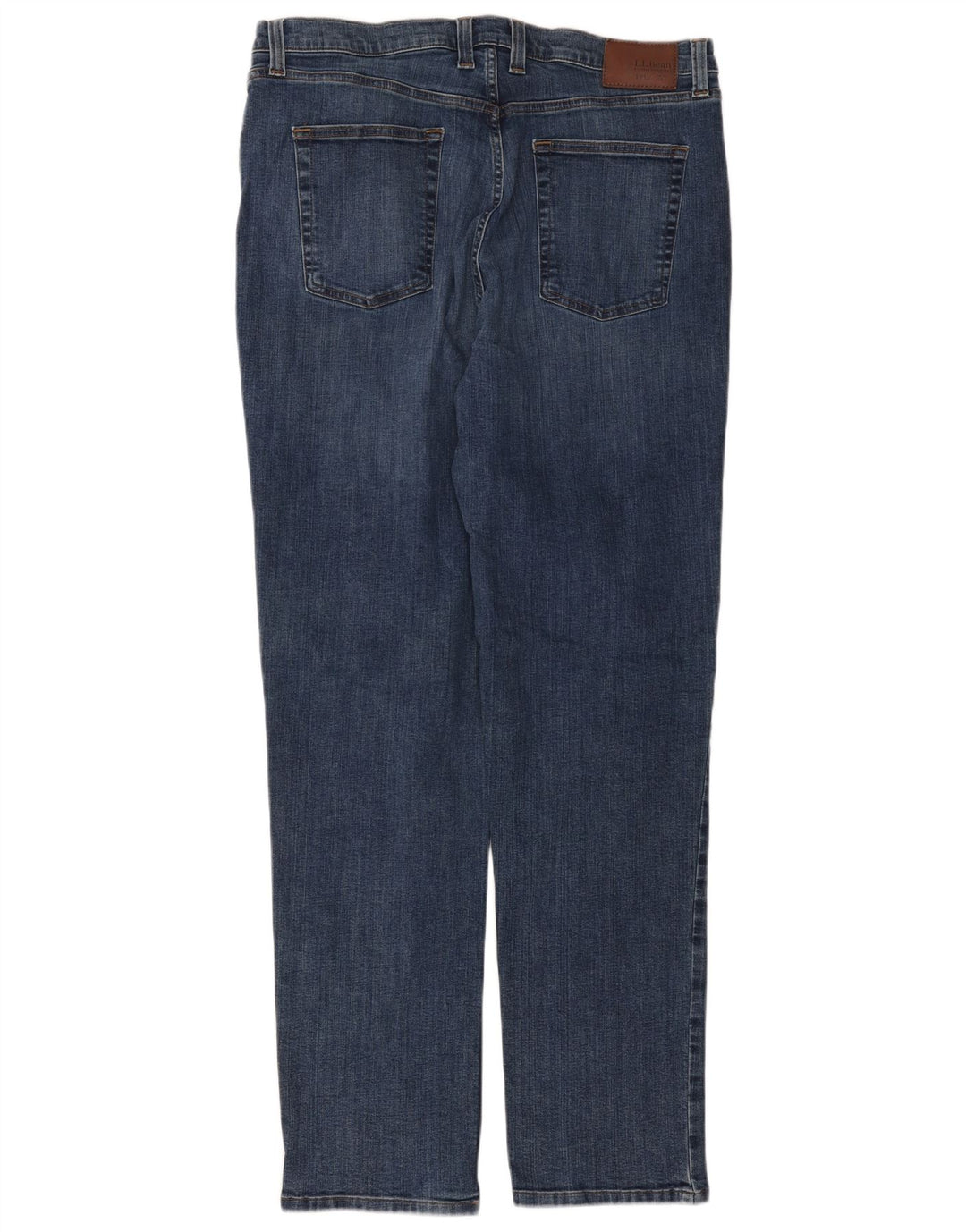 L.L.BEAN Vaqueros ajustados para hombre W38 L34 Algodón azul