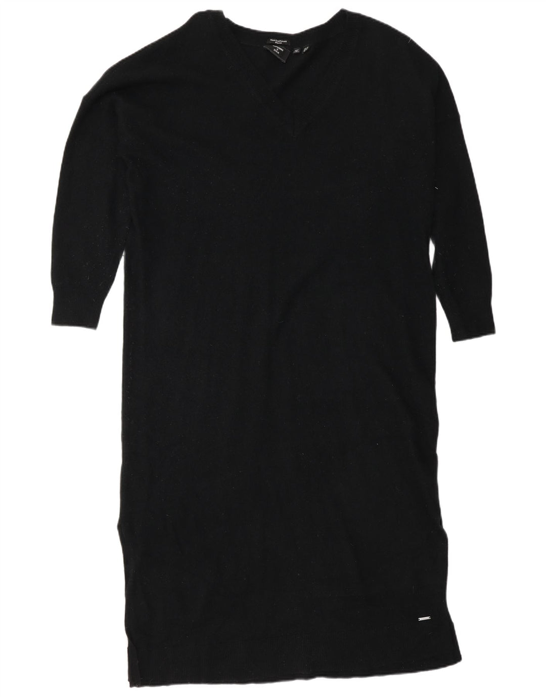 Superdry Vestido tipo jersey para mujer Reino Unido 44 Grande Lana negra