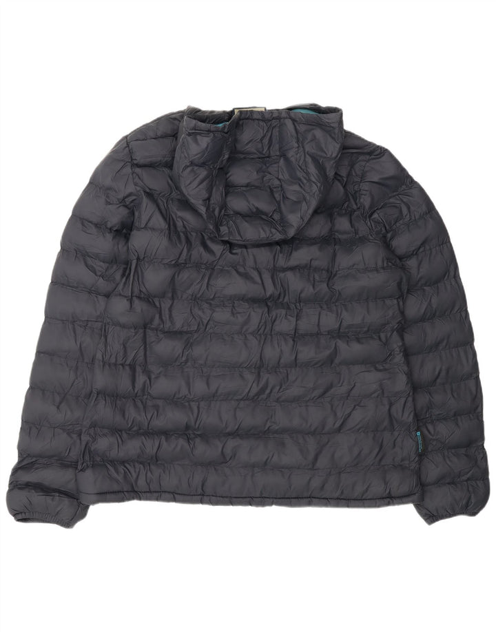 Chaqueta acolchada extragrande con capucha para mujer de Mountain Warehouse UK 40 XL Azul marino