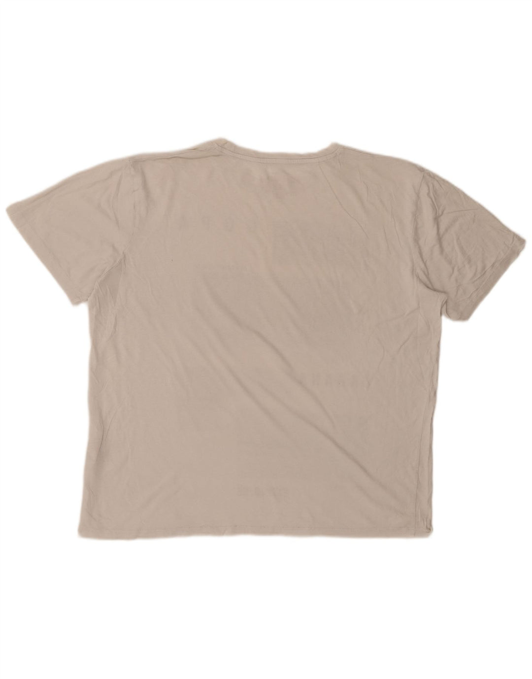 JACK & JONES Hombre Camiseta Gráfica Top XL Blanco Algodón