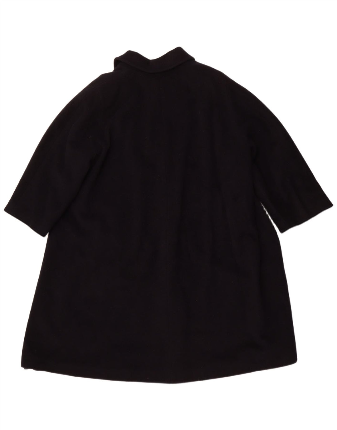 LUISA SPAGNOLI Abrigo extragrande para mujer Reino Unido 16 Lana virgen azul marino grande