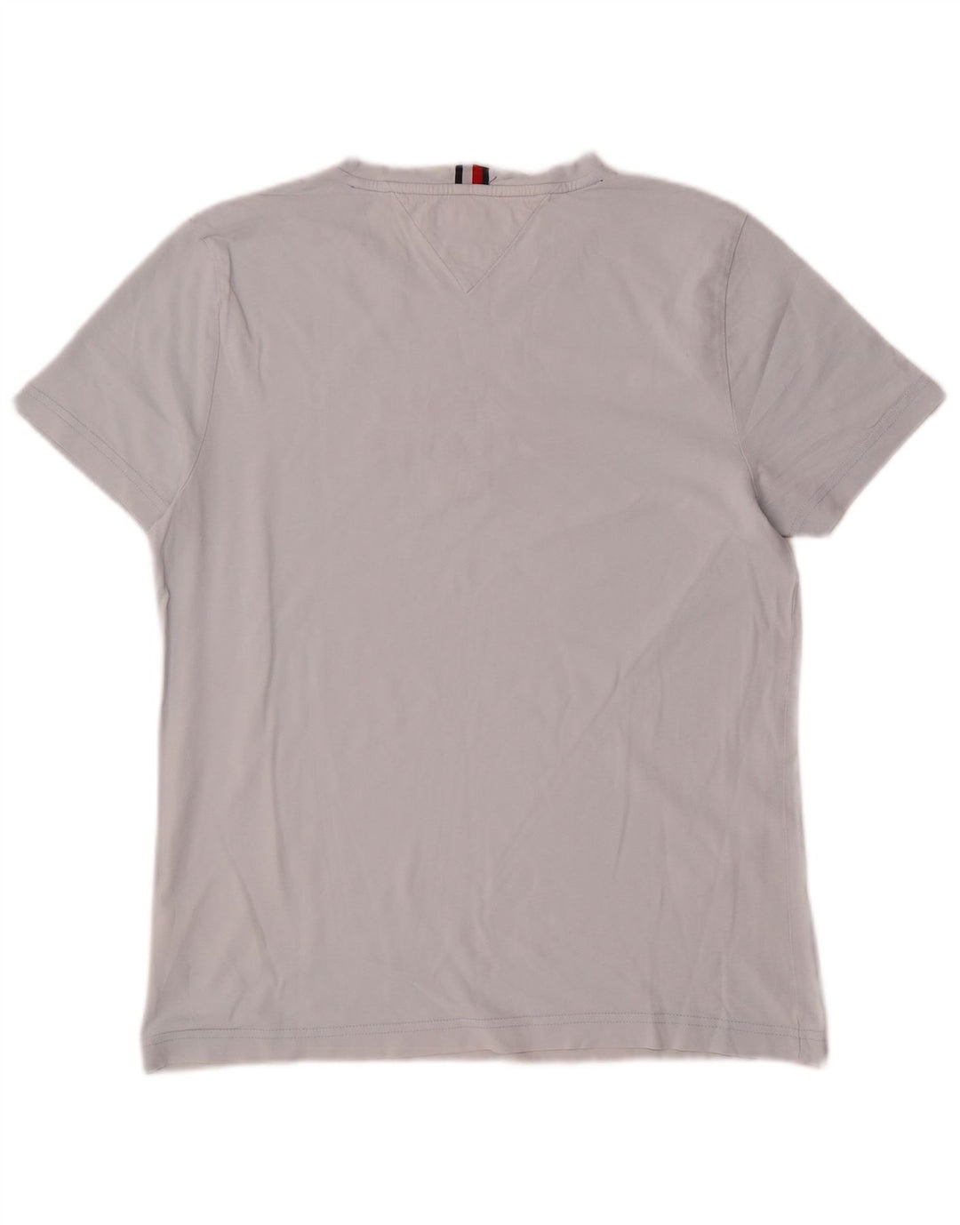Tommy Hilfiger Camiseta gráfica para hombre Top Algodón gris medio