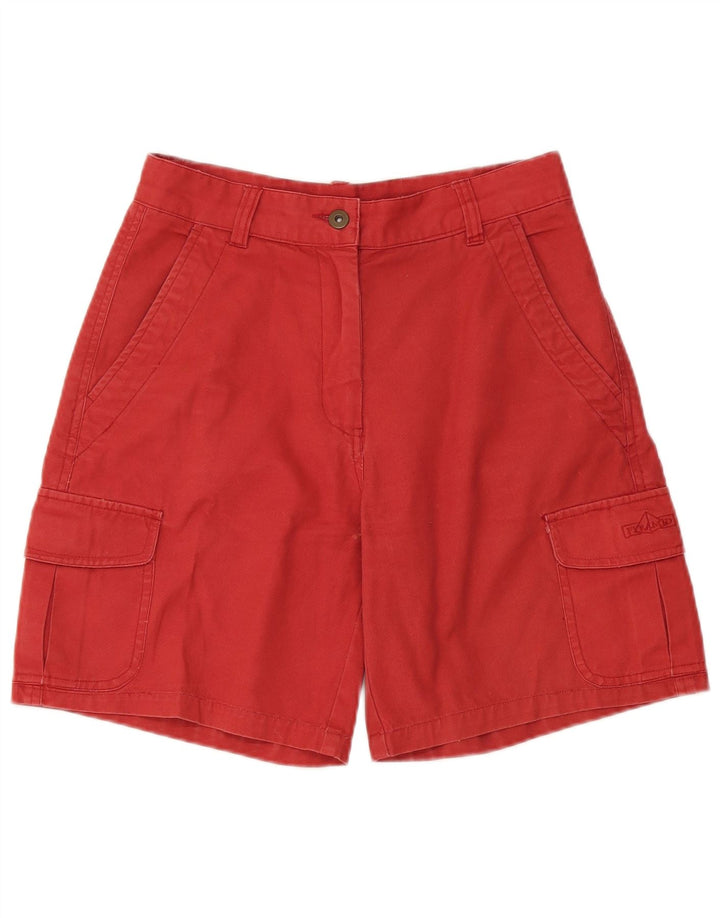 Shorts cargo para mujer PYRAMID IT 44 Medium W28 Algodón rojo
