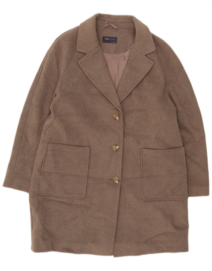 Marks & Spencer Abrigo para mujer UK 40 XL Poliéster gris