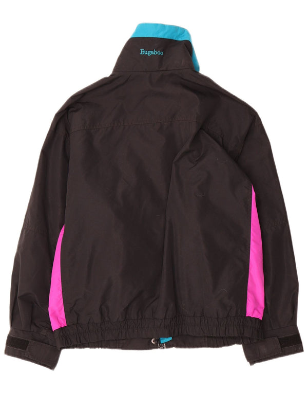 Columbia Chaqueta Cortavientos Extragrande para Mujer UK 44 Mediana Color Block Negro