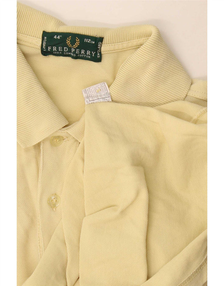Polo Fred Perry Hombre Algodón Amarillo Medio