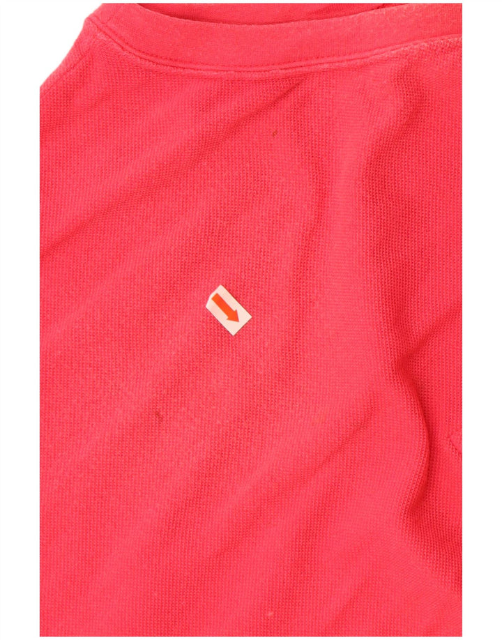 LACOSTE Polo sin mangas para mujer Talla 44 Algodón rosa grande