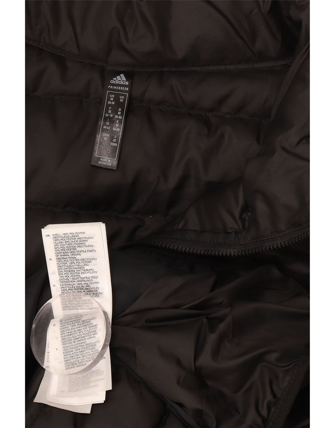 Adidas Mujer Primegreen ES 28/30 3XL Negro Poliéster