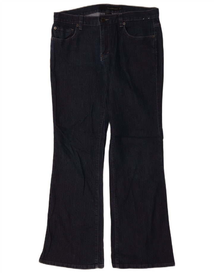 Calvin Klein Jeans Bootcut para Mujer US 12 Large W34 L31 Azul Marino Algodón