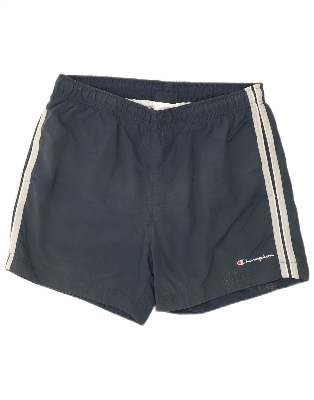 CHAMPION Pantalones cortos deportivos para hombre grande poliéster azul marino