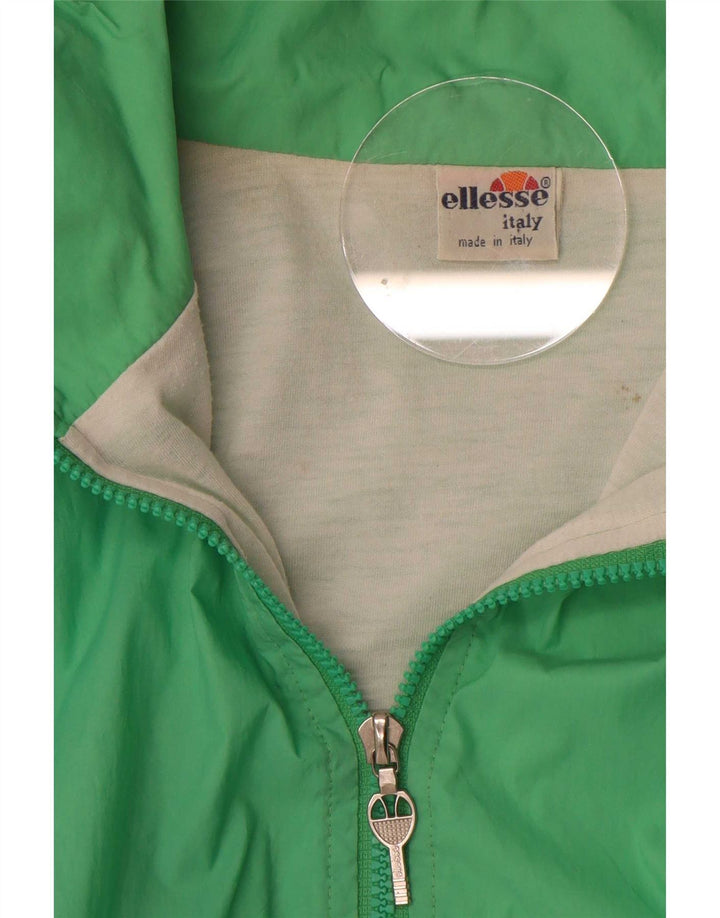 Ellesse Hombre Chaqueta de chándal con diseño color block en verde medio