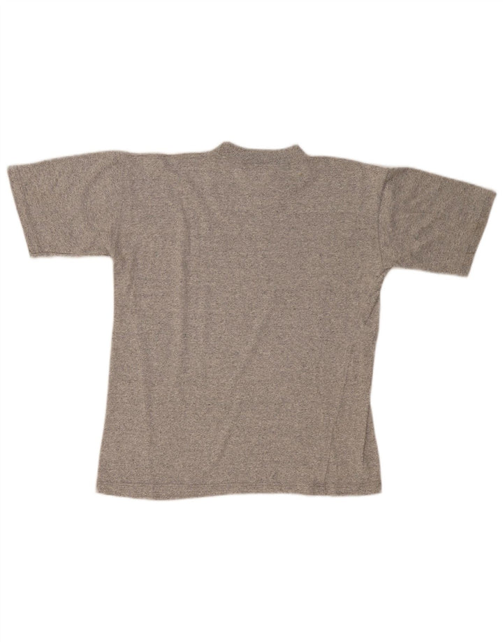 Camiseta Asics Hombre Top Algodón Moteado Gris Medio