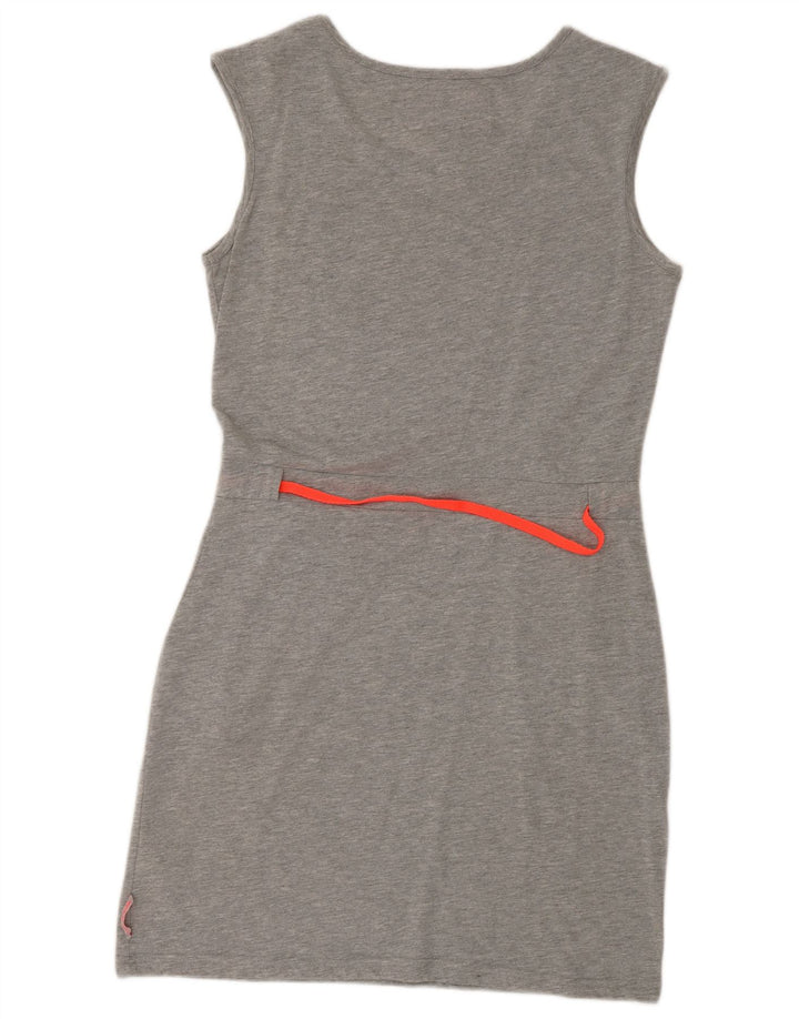 Superdry Vestido tubo sin mangas para mujer UK 44 Poliéster gris grande