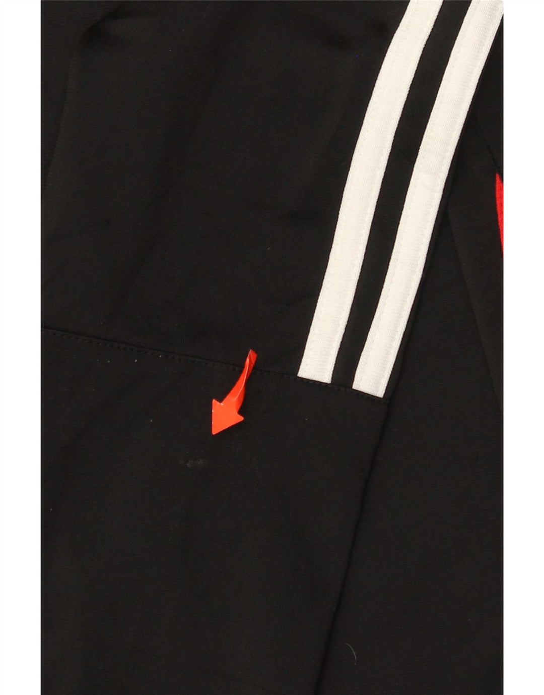 Adidas - Chaqueta de chándal con gráfico para niños, 11-12 años, color negro