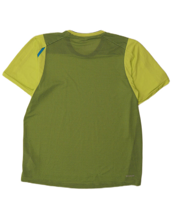 Adidas Mens Climacool Camiseta Top Grande Verde Poliéster