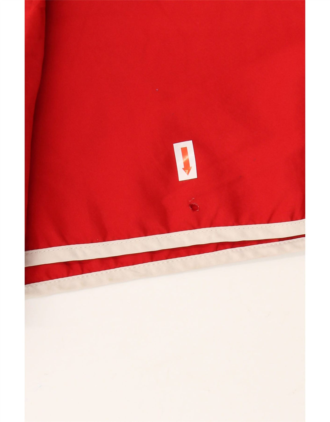Nike Pantalones cortos deportivos para mujer UK 8/10 Small Rojo Poliéster