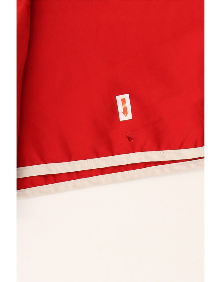Nike Pantalones cortos deportivos para mujer UK 8/10 Small Rojo Poliéster