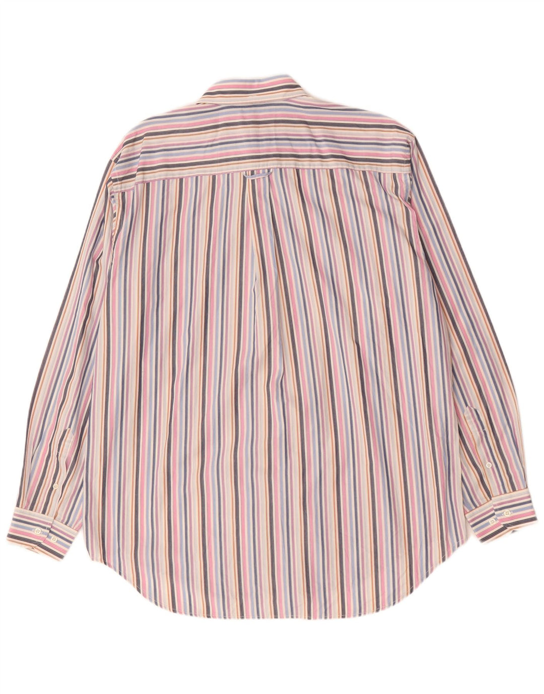 Camisa LACOSTE para hombre Talla 44 XL Algodón a rayas multicolor