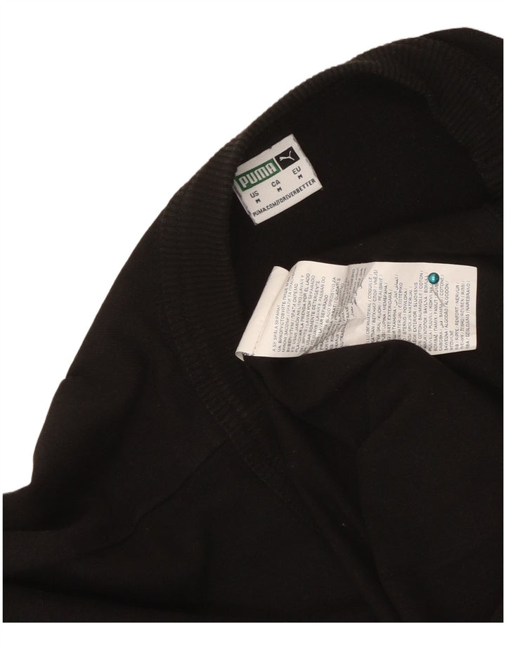 Puma Vestido acampanado para mujer UK 44 Mediano Algodón negro